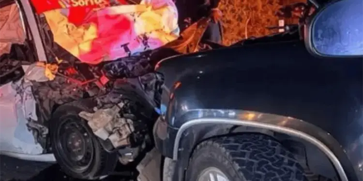 Van por operativos antialcohol en carretera a El Mezquital tras fatal choque