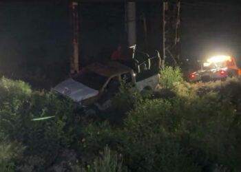 Policías caen a zanja en Reynosa mientras iban a llamado de emergencia
