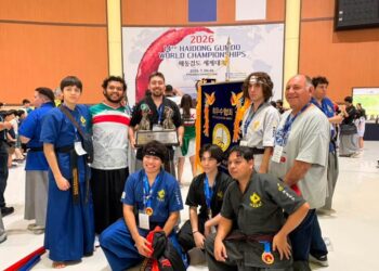 Ocho tamaulipecos hacen historia en Corea del Sur: ganan título mundial de Haidong Gumdo