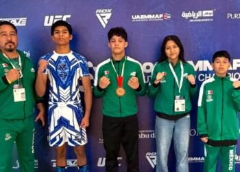 Representan a México cuatro atletas tamaulipecos en el Mundial Juvenil de MMA