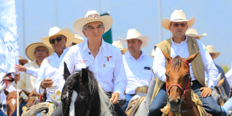Tamaulipas cabalga unido por la soberanía y la transformación de México