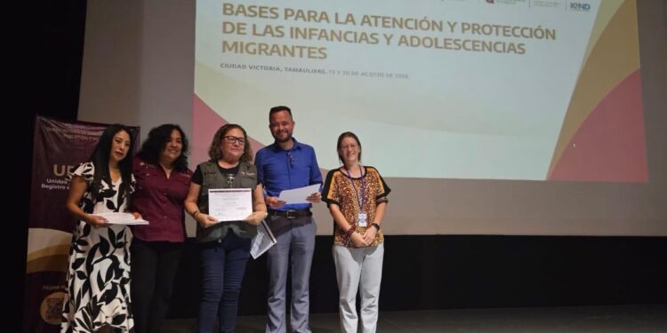 Tamaulipas es referente en capacitar para protección de niñez migrante