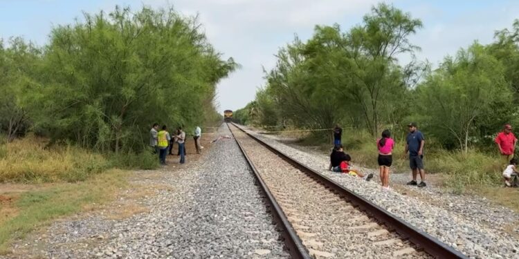 Muere hombre tras ser arrollado por un tren en Reynosa