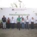 Beto Granados participa en la plantación de árboles en el fraccionamiento Los Presidentes.
