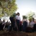 Autoridades y voluntarios participan en la Jornada Nacional de Reforestación en Matamoros.