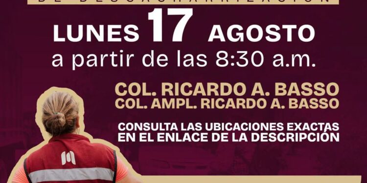 jornada de descacharrización en Ricardo A. Basso.