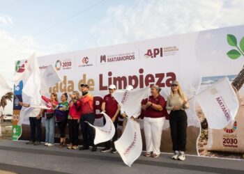 Beto Granados encabeza la segunda jornada Guardianes del Mar en Playa Bagdad.