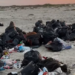 Torneo de pesca en Matamoros deja montoneras de basura en Playa Bagdad