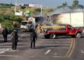 Bloqueos en Michoacán por operativo contra célula del “Tío Lako”