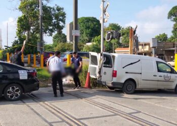 Muere adulto mayor tras ser arrollado por un tren en Tampico; van dos casos en agosto
