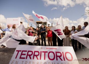 Alberto Granados Fávila arrancó la pavimentación de la calle Hidalgo Sur