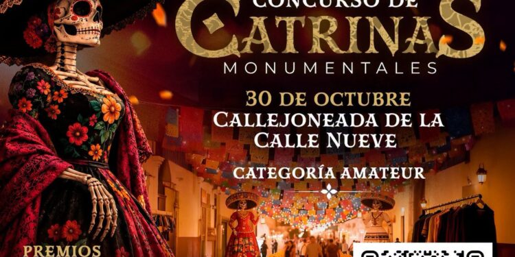 Anuncian concurso de catrinas monumentales 2026 en Matamoros; primer lugar 30 mil pesos
