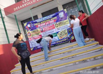 Cierran CREDE Reynosa por conflicto con director de la Primaria Carlos Monsiváis