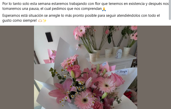 Cierran florerías de Reynosa para unirse contra extorsiones