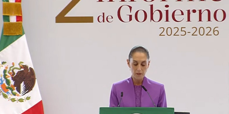 EN VIVO Segundo informe de Claudia Sheinbaum desde Palacio Nacional