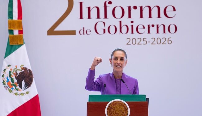 Esta es la gira de Claudia Sheinbaum por 10 estados para rendir su informe