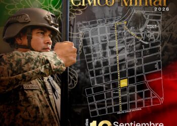 Este será el recorrido del Desfile Cívico Militar 2026 de Matamoros