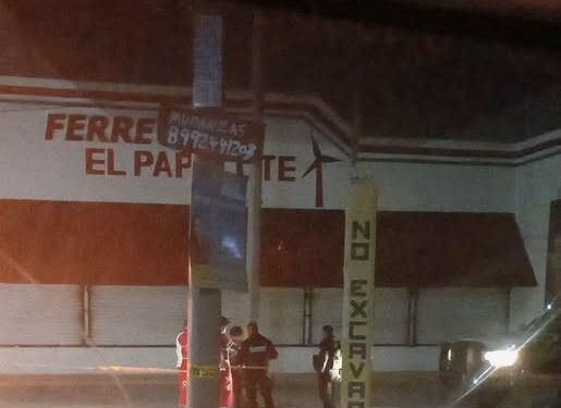 Hallan sin vida a hombre amarrado a poste en Unidad Obrera de Reynosa