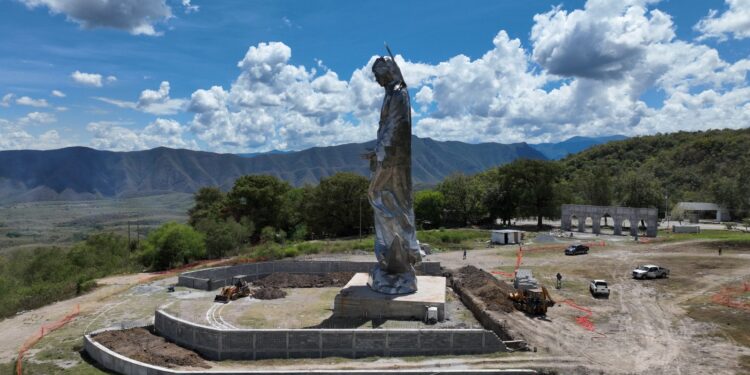 Plazoleta turística de la Virgen del Chorrito, una obra que engrandece la infraestructura de Tamaulipas