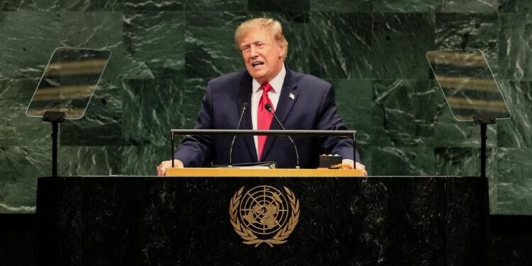 Ante la ONU Donald Trump dice que México es el epicentro de la violencia