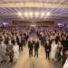 Beto Granados durante la presentación de su Segundo Informe de Gobierno en Matamoros