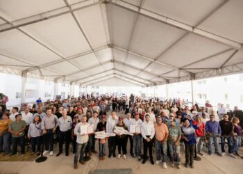 Entrega de viviendas del programa Vivienda para el Bienestar en Matamoros