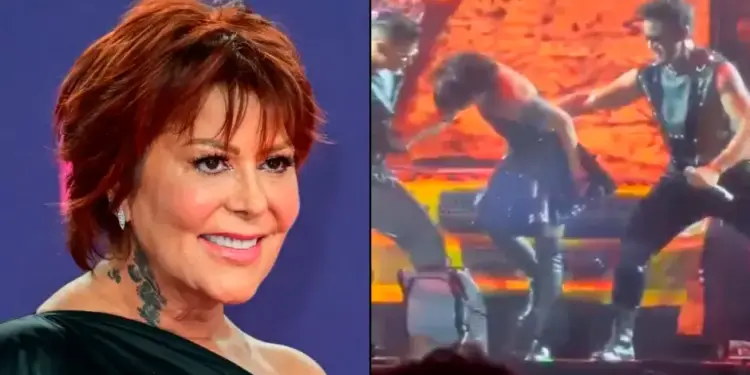 Alejandra Guzmán sufre percance en concierto; este es su estado de salud
