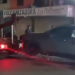 Conductor a exceso de velocidad vuelca e incendia su camioneta en Matamoros