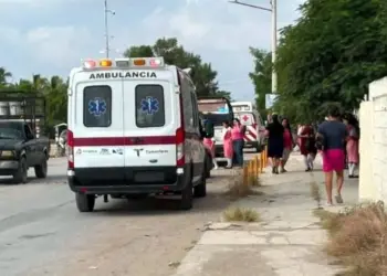 Por amenaza de bomba en escuela desalojan esta secundaria de Tamaulipas