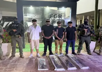 Siete detenidos en operativo en Reynosa; les aseguran arsenal y vehículos