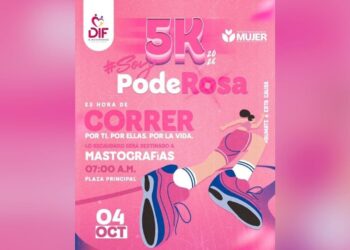 Por lluvia cancelan carrera “Poderosa” 5K en Matamoros