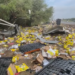 Rapiña tras accidente de tráiler de Mercado Libre; una mujer perdió la vida 