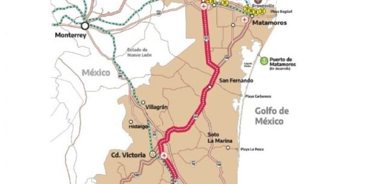 Corredor Golfo Norte: Gobierno de Tamaulipas proyecta una carretera de cuota