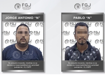 Detienen a dos por extorsión en Fraccionamiento Puertas del Sur en Reynosa