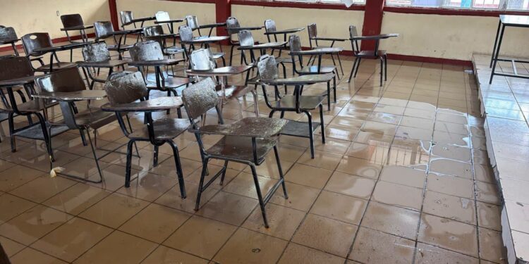 Escuelas de Matamoros suspenden clases por lluvias