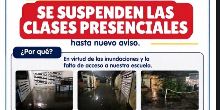 Escuelas suspenden clases por segundo día consecutivo en Matamoros por lluvias