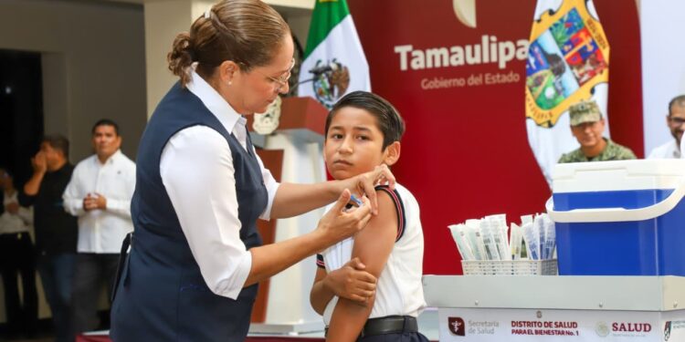 Gobierno de Tamaulipas inicia Campaña de Vacunación Invernal 2026-2027