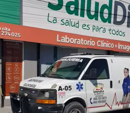 Hombre muere en Salud Digna de calle Sexta en Matamoros; es el segundo del año