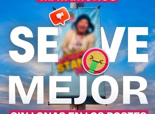 Llama Alberto Granados a quitar publicidad en postes