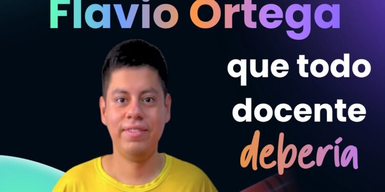 Maestro Flavio de Matamoros es nominado a los premios The EduAwards; pide apoyo para ganar