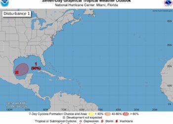 Por concretarse, nuevo ciclón tropical "Isaías"; favorecería tormentas en Tamaulipas