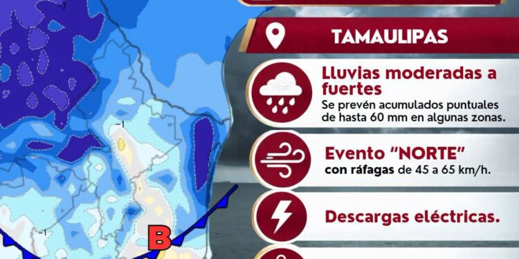 Por fin llega el frío número 2 a Tamaulipas: esta será el clima en Matamoros