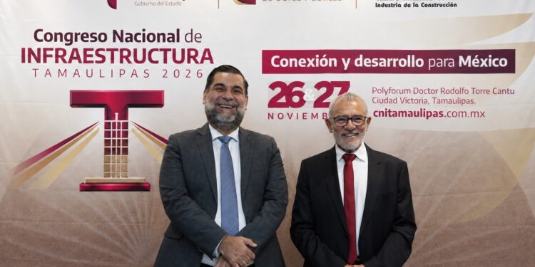 Agua, conectividad e inversiones para México: Tamaulipas será sede del Congreso Nacional de Infraestructura 2026