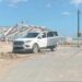 Vuelca camioneta en Playa Bagdad tras chocar contra una palmera