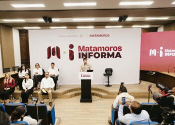 José Alberto Granados Fávila presenta acciones de su gobierno en Matamoros Informa