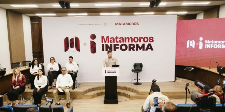 José Alberto Granados Fávila presenta acciones de su gobierno en Matamoros Informa