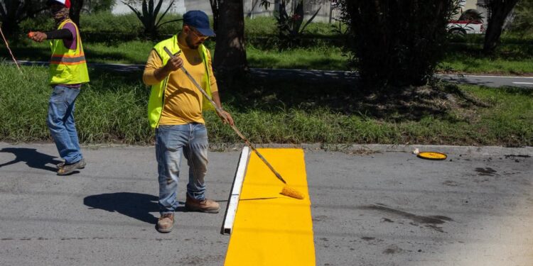 José Alberto Granados Fávila refuerza mantenimiento urbano y rehabilitación vial en Matamoros