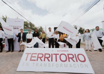 Alberto Granados inicia pavimentación de la calle Kabah en la colonia Tecnológico