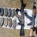 Aseguran armas y equipo táctico en poblado de Matamoros