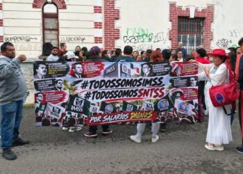 Marcharán trabajadores del IMSS en todo el país: estas son sus demandas